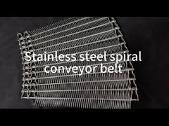 stainless steel spiral conveyor belt
