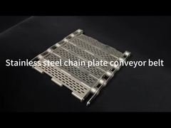 stainless steel chain plate conveyor belt