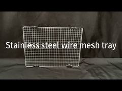 Stainless steel wire mesh tray