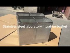 stainless steel laboratory filtration basket