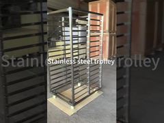 Stainless steel trolley