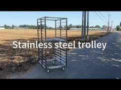 Custom stainless steel trolley