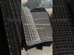 stainless steel heavy loading honeycomb conveyor belt
