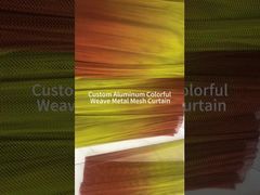 Aluminum Weave Decorative Metal Chain Mesh Curtain